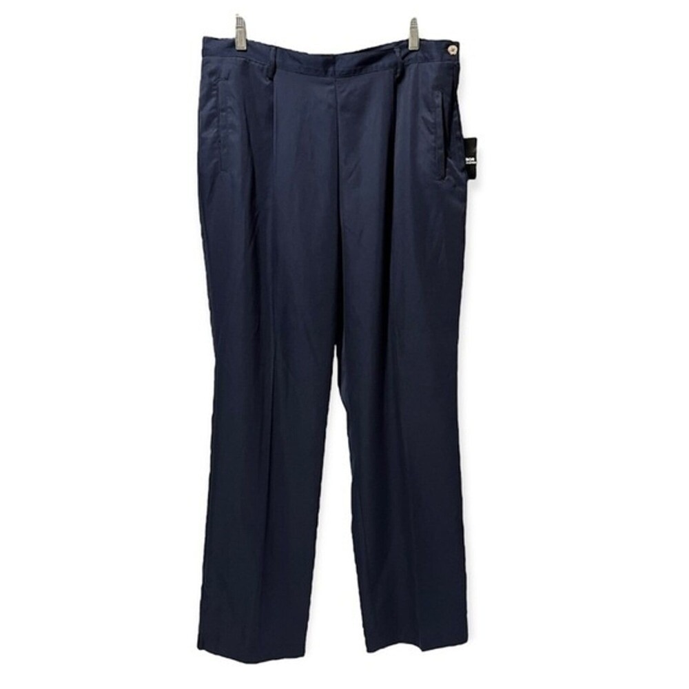 Sag Harbor Sport In Action‎ Women's Navy Blue Pleated Pants Size 14